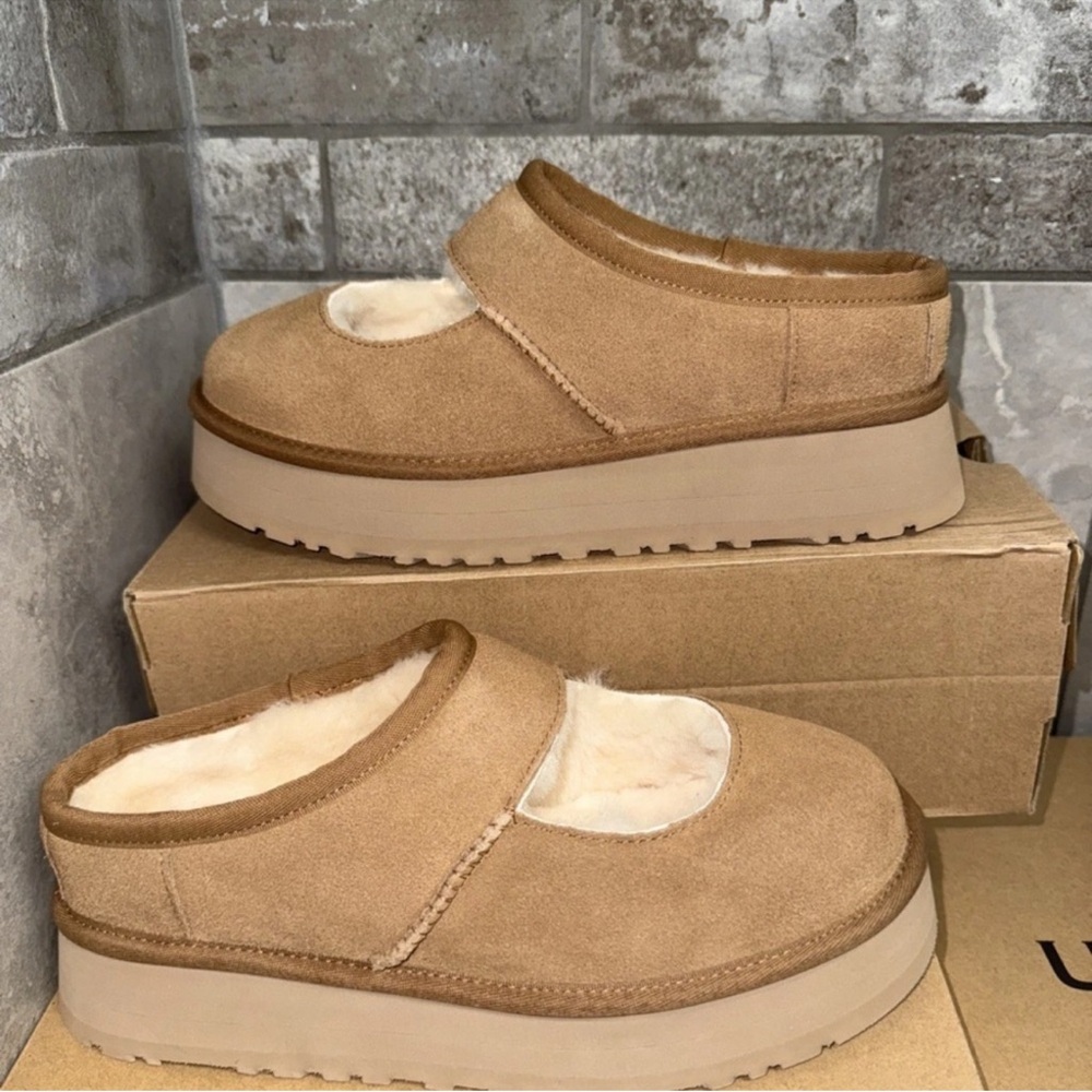 UGG Bea Mary Jane Shoes - Chestnut